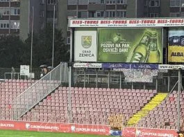 Navijačka Tribina FK Sloboda Na Bilinom Polju