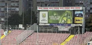 Navijačka Tribina FK Sloboda Na Bilinom Polju