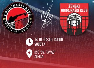 Odbojka Utakmica Zeljezara Zenica