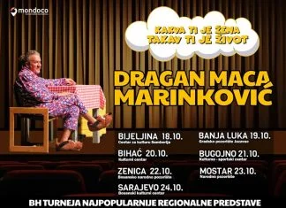 Najposjećenija regionalna predstava na bh turneji u oktobru – “Kakva ti je žena takav ti je život” PLAKAT ZA MEDIJE