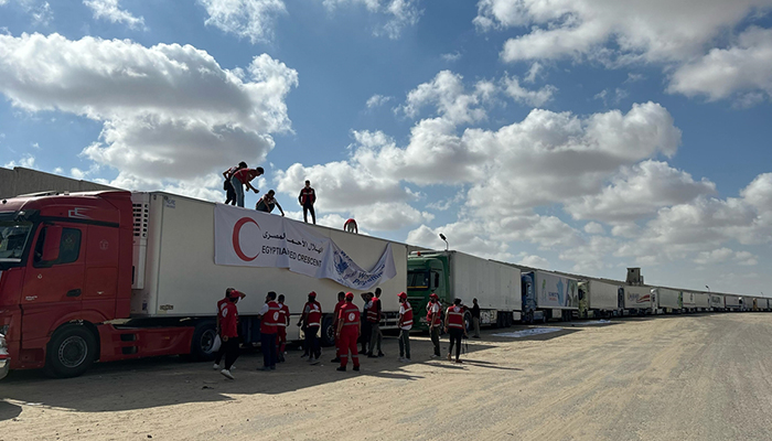 Prelaz Rafah Egipat Humanitarna Pomoc 211023