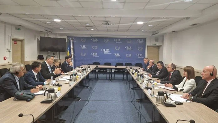 Sastanak Bećirović Šmit Foto