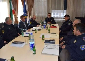 Održan sastanak policijskog komesara Uprave policije MUP-a ZDK sa načelnicima policijskih uprava Sastanak MUP ZDK