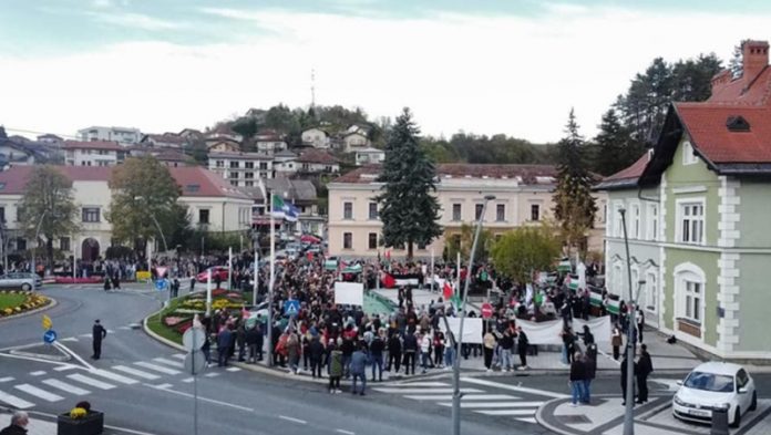 U Cazinu Održan Skup Podrške Palestinskom Narodu