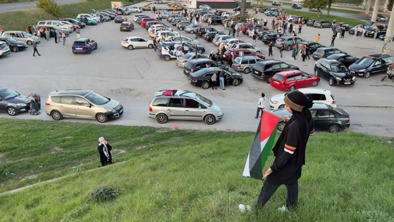 U Sarajevo Održan Defile Automobilima U Znak Podrške Palestini