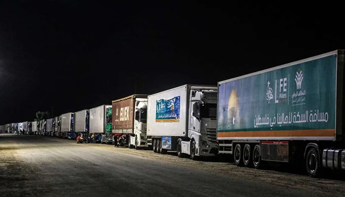 Konvoj Pomoci Za Gazu