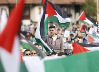 Policija najavila snimanje skupa solidarnosti s Palestinom u Zagrebu Palestina Skup (1)