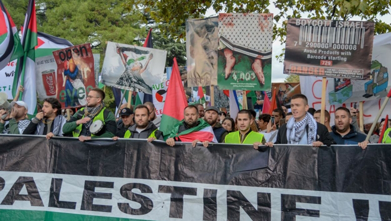 Beograd Protest Za Palestinu