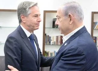 Blinken u Tel Avivu: Izrael ne samo da ima pravo, već i dužnost da se brani Blinken I Netanjahu