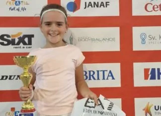 Devetogodišnja Ena Tabak iz Zenice osvojila dva velika turnira u Beogradu i Zagrebu (FOTO) Ena Tabak