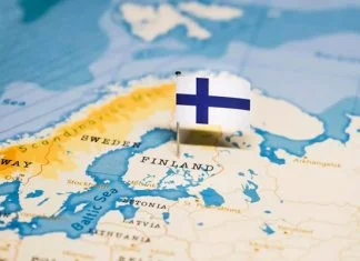 Finska Mapa Karta Drzava