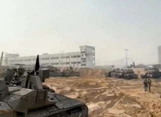 Izraelska vojska tvrdi da su njene snage “na vratima grada Gaze” Izraelska Vojska I Tenkovi