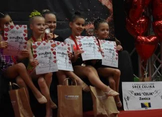 KRG Čelik Zenica ostvario sjajne rezultate na 3. Internacionalnom turniru u ritmičkoj gimnastici “Srce Čelika” (FOTO) KRG Čelik Zenica Foto