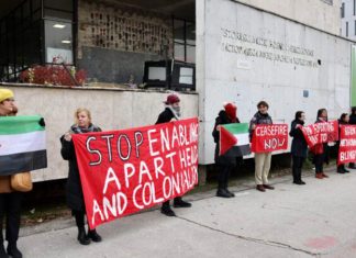 Protest Građana U Sarajevu Za Palestinu
