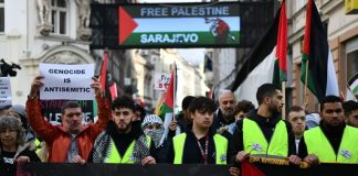 Sarajevo Skup Podrške Za Palestinu