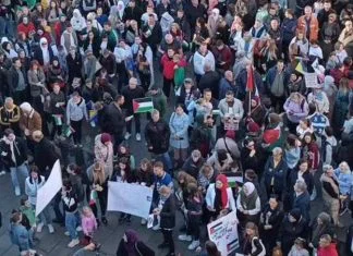 I u Travniku održan skup podrške palestinskom narodu (FOTO) Travnik Za Palestinu