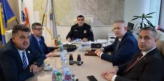 U Posjeti Upravi Policije MUP A ZDK Boravio Direktor Sudske Policije F BiH Sa Saradnicima