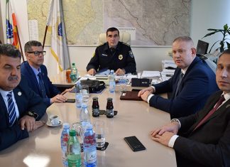 U Posjeti Upravi Policije MUP A ZDK Boravio Direktor Sudske Policije F BiH Sa Saradnicima