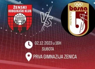 ŽOK “Željezara” Zenica danas protiv OK “Bosna” ŽOK Zeljezara Vs Bosna
