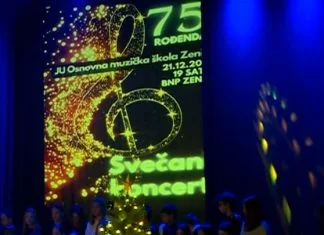 Koncertom obilježeno 75 godina Osnovne muzičke škole Zenica 75 Rođendan Muzičke škole Zenica