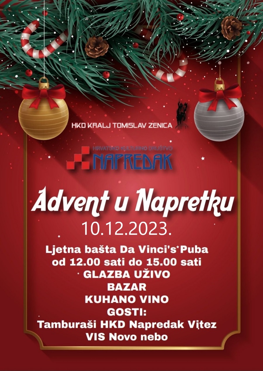 Advent U Napretku 2023 Zenica