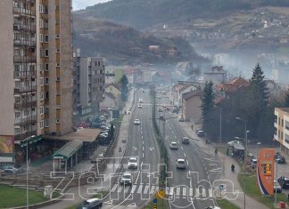 Vazduh nezdav u pet gradova, među njima i Zenica Grad Zenica Decembar 2023 Zagadjenje 2