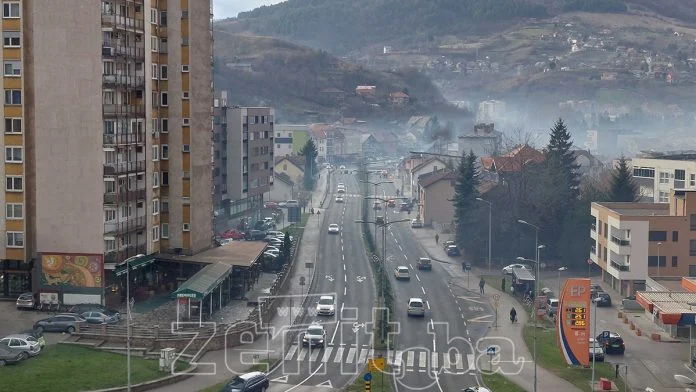 Grad Zenica Decembar 2023 Zagadjenje 2