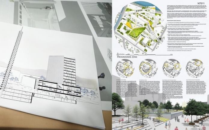 Idejni Projekti Gradske Vijećnice I Centralnog Trga