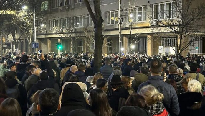 Protesti U Beogradu Decembar 2023