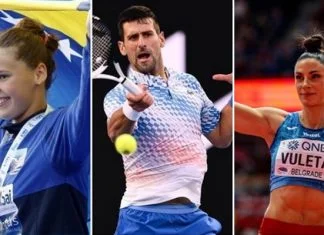 Sportsku 2023. godinu u regionu obilježili Pudar, Đoković i Španović Pudar Đoković I Španović