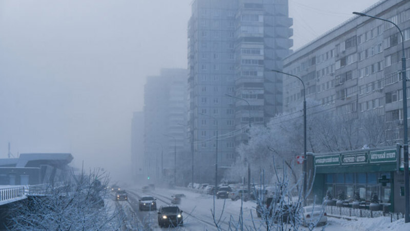 U Krasnojarsku Pala Na Minus 50 Stepeni