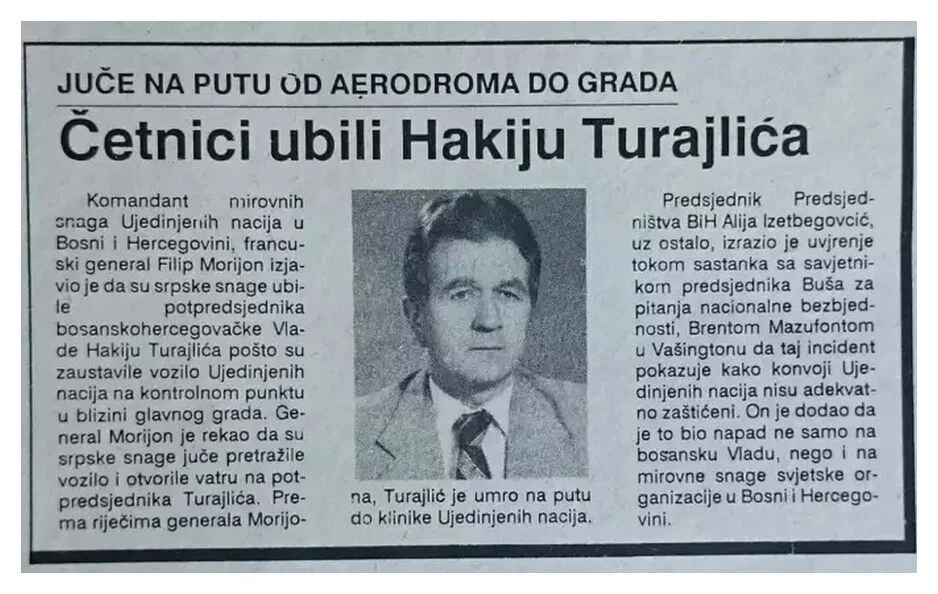 Clanak Iz Sarajevskog Oslobodjenja