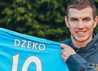 Manchester City se sjetio Dijamanta: Na današnji dan je Džeko stigao među Građane (VIDEO) Edin Džeko Manchester City Dres