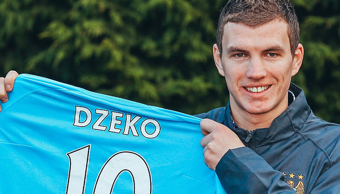 Edin Džeko Manchester City Dres