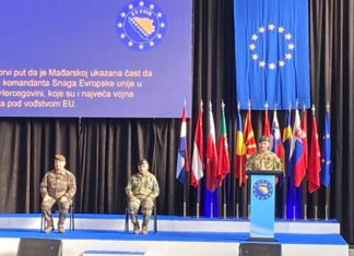 Mađarski Generalmajor Sticz Preuzeo Dužnost Komandanta EUFOR A U BiH