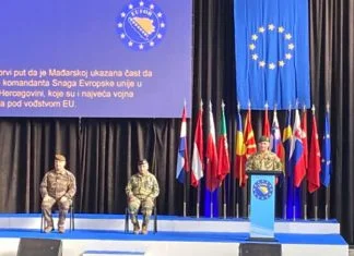 Mađarski Generalmajor Sticz Preuzeo Dužnost Komandanta EUFOR A U BiH