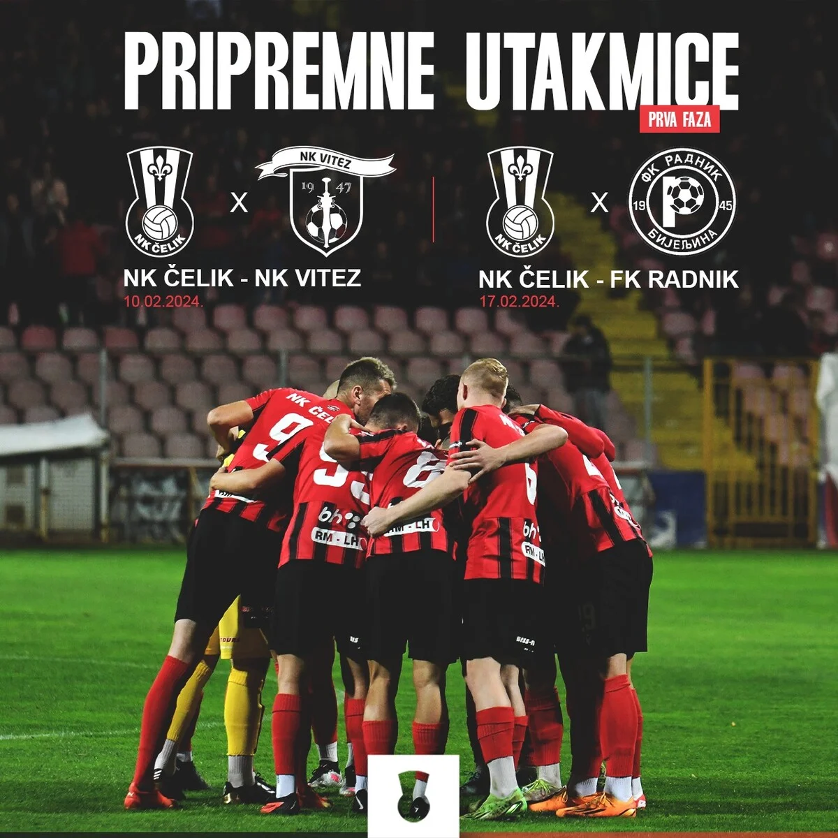 NK Celik Pripremne Utakmice