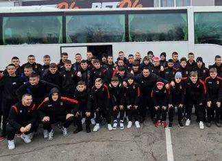 Omladinski pogon NK Čelik na pripremama u Makarskoj Omladinci NK Čelik