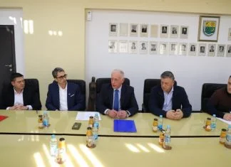 Potpisan ugovor za izgradnju postrojenja za tretman otpadnih komunalnih voda u Zenici Potpisivanje Ugovora U GU Grada Zenica