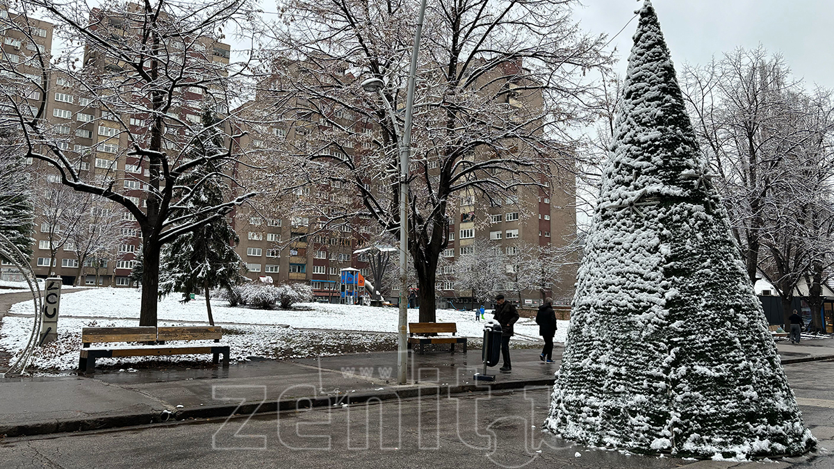 Prvi Ovogodišnji Snijeg U Zenici