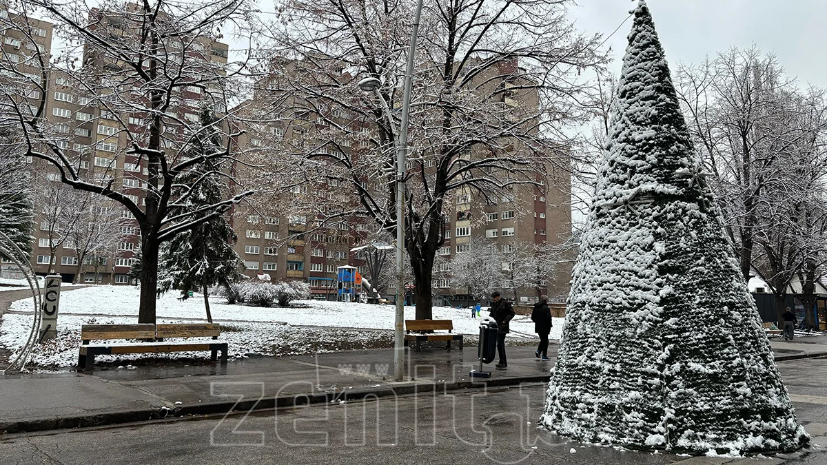 Prvi Ovogodišnji Snijeg U Zenici