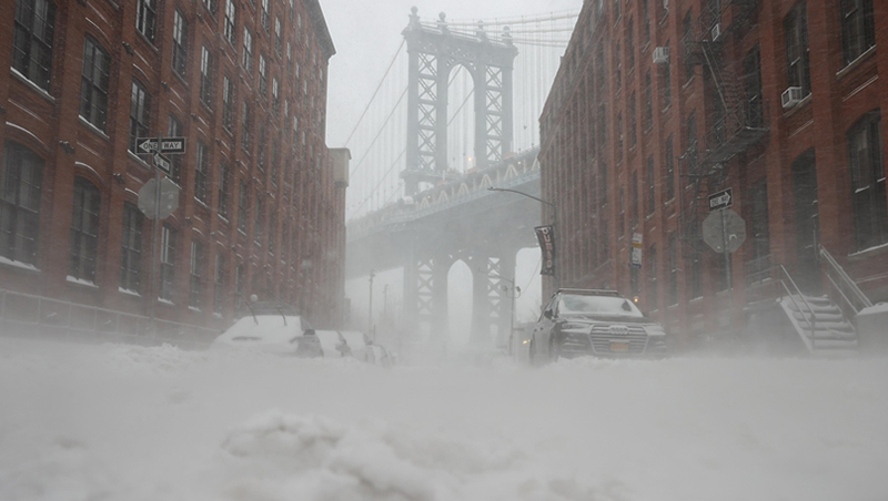 Snjezna Oluja SAD, Njujork