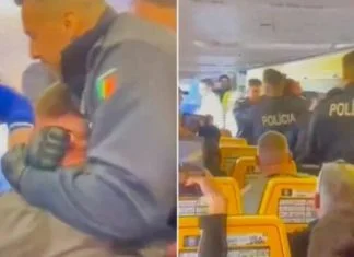 U avionu Ryanaira izbila žestoka tučnjava, kapetan se razbjesnio pa preusmjerio let (VIDEO) Tuča U Avionu