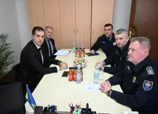 Ministar unutrašnjih poslova MUP-a ZDK i policijski komesar posjetili Policijsku stanicu Maglaj i Usora