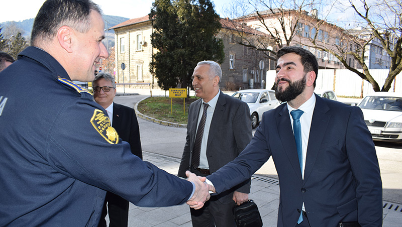 Delegacija Ambasade Republike Turske U Posjeti Ministarstvu Unutrašnjih Poslova I Upravi Policije ZDK Foto