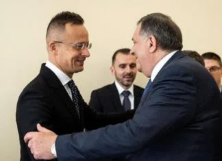 Szijjarto: Dodik apsolutno predan evropskom putu, nema ga smisla kažnjavati Szijjarto I Dodik