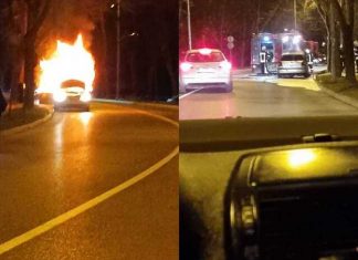 Zapalio Se Automobil U Zenici