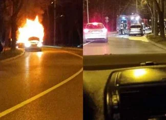 Zapalio Se Automobil U Zenici