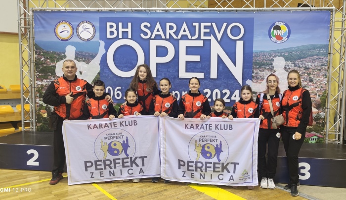 Karate klub “Perfekt” učestvovao na karate turniru u Sarajevu