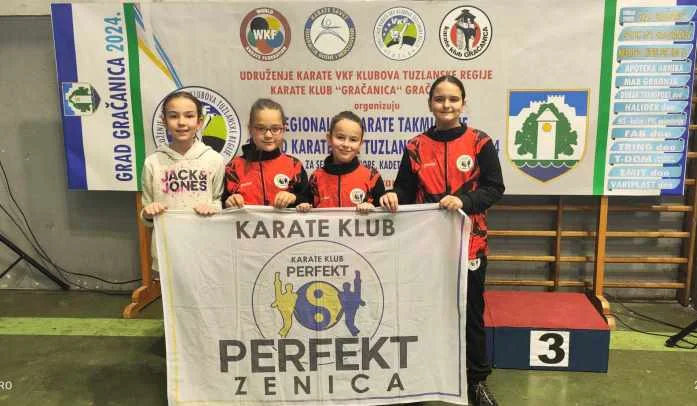 Nove medalje za Karate klub “Perfekt” Zenica u Gračanici (FOTO) KK Perfekt Zenica